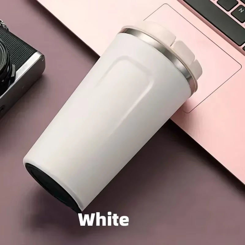 1pc 380/510ML Travel Stainless Steel Coffee Cup